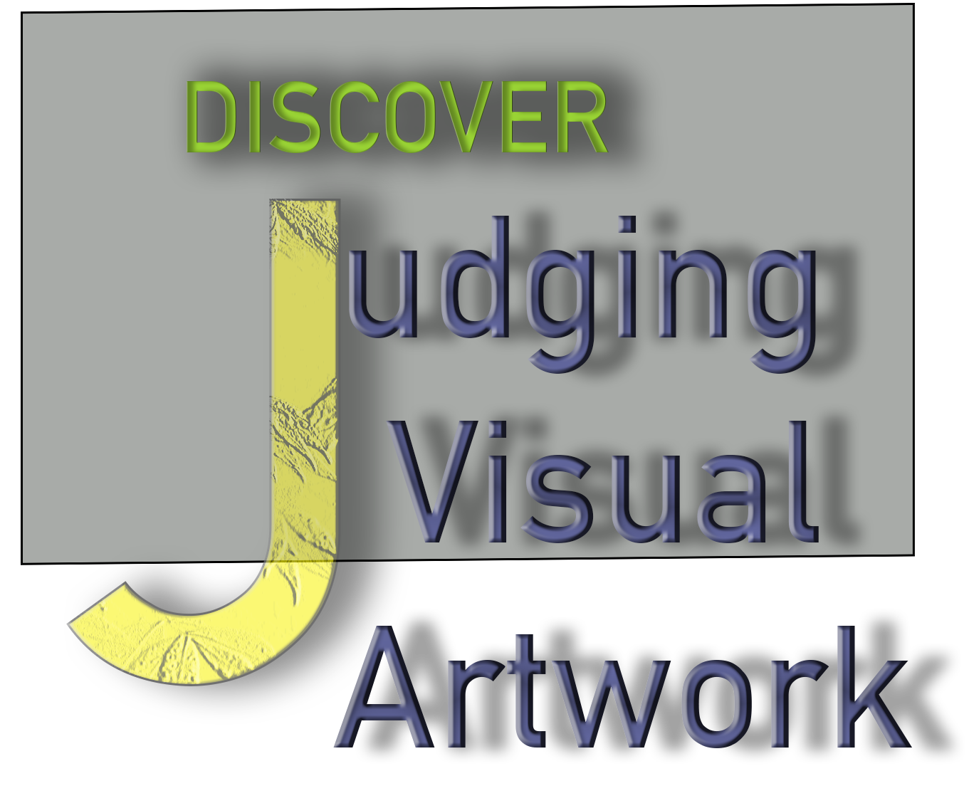 Discover Judging Visual Artwork Logo